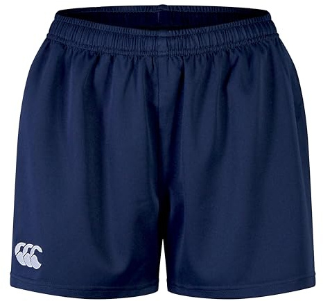 Canterbury Women's Professional 2.0 Shorts | Rugby Shorts | CCC Logo Gym Shorts, Navy, 8