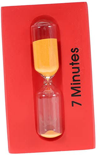 Alipis Timer Sabbia Multifunzionale Minuti Decorativa per Cucina Ufficio e Scuola per Uova e Attività