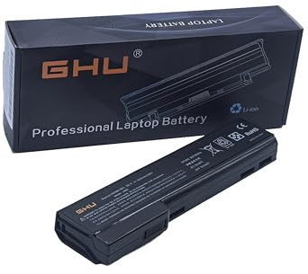 GHU New Battery CC06 Compatible with HP Probook Battery CC09 6360B 6460b 6470b 6465b 6565b 8460p 8470P 8475b 6560b Hstnn-f08c Hstnn-i90c Hstnn-lb2f Hstnn-lb2g Hstnn-lb2h Hstnn-w81c CCO6