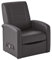 X-Rocker Premier Modern Chair for Kids, Teens and Juniors, Ottoman Upholstered Armchair Sofa Couch with Soft Padded Seat and 2.1 Speakers for Home or Bedroom, Black Faux Leather for PS XBOX Nintendo
