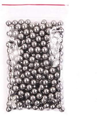 1.000 Stück Orig. Shoot-Club Marken- Schleudermunition Kaliber 8 mm Stahlkugeln Schleuder Munition für Katapult - Zwille