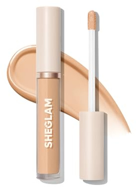 SHEGLAM Stick correcteur 12 heures à couverture complète finition mate pour contour des yeux et cernes – Nude