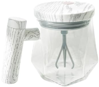 Joyan Vaso Agitador Eléctrico Autoagitador, Taza de Agitación Automática para Café, Leche en Polvo, Batido, Avena y Pasta de Sésamo - 400ML