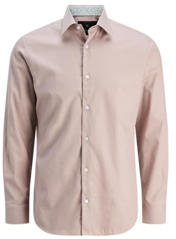 Jprblabarnes Detail Dobby L/S Shirt Sn