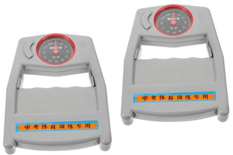 MILISTEN 2st Dynamometer Werkzeug Handtrainer Handgriffprüfgerät Stärkung Für Die Hand Handstärkungstester Handgrifftestgerät Griffstärkemesser Grip-tester Handgrifftester Handtester Abs