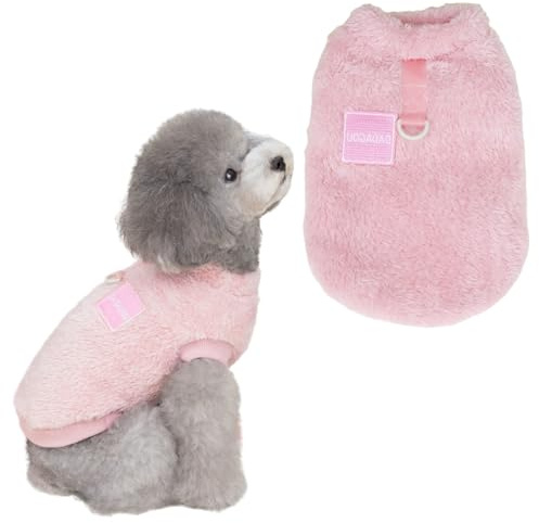 Abrigo Perros,Abrigo Perro PequeñO Ropa Perro PequeñO,Ropa para Gatos,Abrigo Perro Mediano Ropa para Perros PequeñOs,Ropas Perros Chihuahua Ropas De Invierno para Interiores y Exteriores,Rosa M