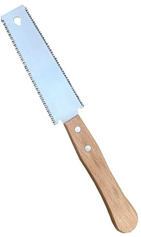 Japanese Wood Saw, Woodworking Tools - Fine Tooth Hand Saw Hand Pull Flush Cut Double Edge Wood Cutting Saws for Cutting, Trimming & Pruning