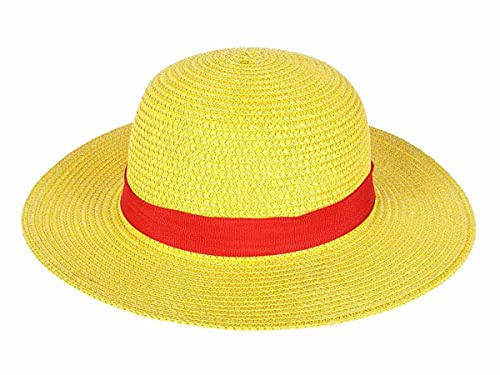 CosplayStudio Cappello di paglia per bambini Monkey D. Ruffy | Cappello per costume da bambino