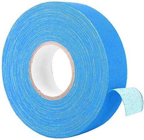 SPYMINNPOO Ruban de Protection de Hockey, Cire de Bâton de Hockey, Patins de Bâton de Badminton, Rubans de Bâton de Hockey pour la Crosse, Batte de Baseball, Cadeaux de Sport (Bleu Ciel)