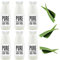 PRESSUICE Fresh Aloe Vera Juice not from concentrate - 6 bottles pack x 250 ml Vege Juices NFC - Pressed Aloe Vera Semi Sweet Drink - No added Sugar - Natural Sugar Free Press - Soft drinks