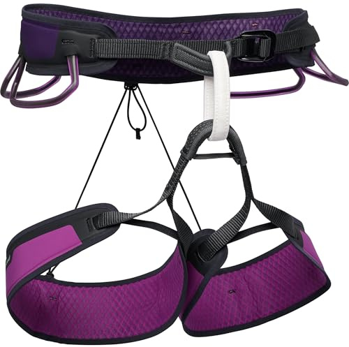 Black Diamond Zone Sangle d'escalade unisexe Violet piton Taille M 76-84 cm
