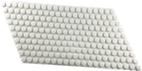 Harris Hardware 795-B2 White Self Adhesive 3/8 Round Furniture Felt Bumper Pads 1/8 Thick, 200/Sleeve