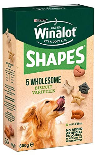 Winalot Wholesome 5 Shape Varieties Dog Adult Treat Biscuits 800g (2 Pack)