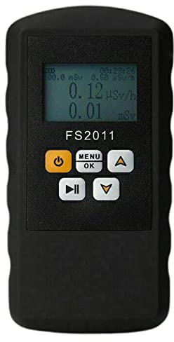 Valink Contador Geiger,Detector de medidor inteligente de monitor de radiación nuclear,Probador de rayos X gamma beta,Detector radiactivo,Dosímetro personal Detector portátil