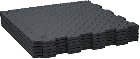 KINZO 871125219626 Tapis en Caoutchouc EVA Type Puzzle 6 pièces, Multicolore, Standard