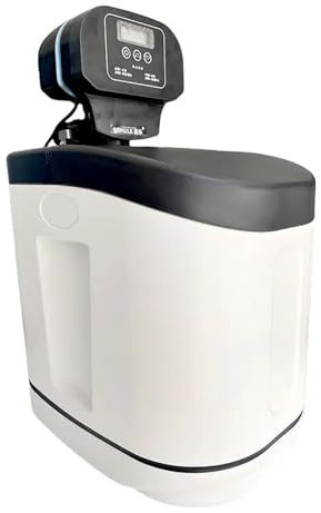 Addolcitore d'acqua elettrico automatico, tecnologia di risparmio di sale e acqua, rigenerazione automatica dell'acqua dolce di tutta la casa, prolunga la vita delle apparecchiature idriche domestiche