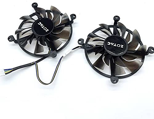 LMNCBVYA Ventola di raffreddamento ad alte prestazioni, 12 V, 83 mm, per schede grafiche GTX 960-2GD5 e GTX950-2GD5, connettore a 4 pin, soluzione di raffreddamento affidabile per giochi e overclock