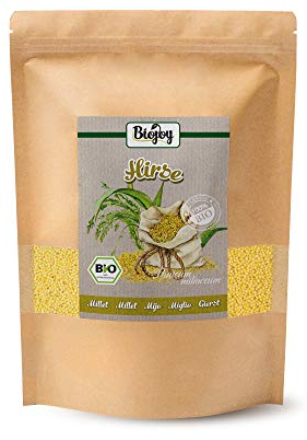 Biojoy BIO-Hirse (1,5 kg), ganzes Korn, Goldhirse ohne Zusätze