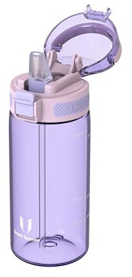 Super Sparrow Borraccia Bambini - 500ml - TouchSip Sportiva Bottiglia - Tritan Senza BPA, a Prova di Perdite - Borracce con Cannuccia Ideale per Scuola e Sport