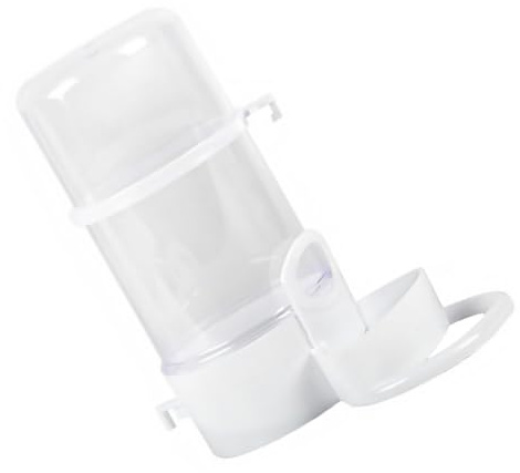 SOIMISS Distributeur Automatique de Nourriture Suspendu pour Hamsters Dorés et Hérissons Capacité Élevée et Fonction de Distribution sans Rechargement pour Petits Animaux Domestiques