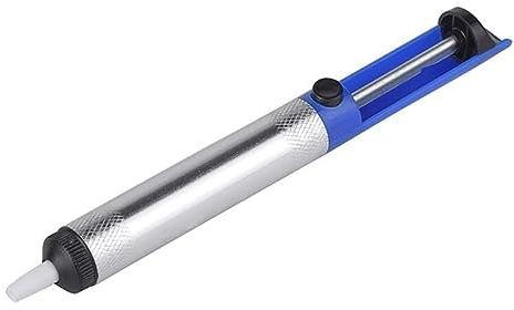 CABLEPELADO Manuelles Entlötgerät zum Absaugen von Zinn | Saugnapf Zinn | Zinn Saugpumpe | Geeignet für den Einsatz in Labors, Servicegeschäften, Schulen, Haushalt und Industrie.