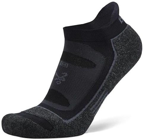 Balega Mixte Blister Resist Performance No Show Athletic Running Socks (1 Pair) Chaussettes De Course, Noir, M EU