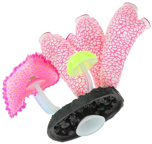 Happyyami décor de Faux d'aquarium d'aquarium Vide UV Decor Décoration pour décoration Plante Artificielle Ornement d' décor Faux