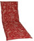 GO-DE Textil Bequeme und attraktive Polsterauflagen für Gartenliegen (Einzelset, Design: Floral Rot)