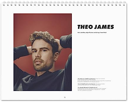 Theo James Vol.1–2026 väggkalender