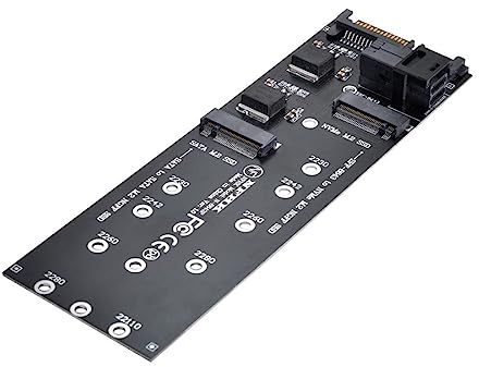 chenyang CY-SF-033 22Pin SATA Adapter SFF-8643 auf M.2 U2 Kit NGFF M-Key auf Slimline SAS NVME PCIe SSD SATA SSD Adapter für Mainboard