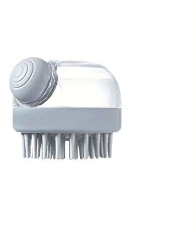 Scalp Massage Brush Can Be Filled With Shampoo And Shower Gel Brush Silicone Head Brush Bath Brush Shampoo Body Brush Hair Dry Scrub Brush