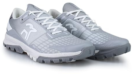 Kookaburra Hat Vex Shoe, Zapatos de Hockey sobre césped Unisex Adulto, Gris, 44,5 EU