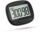 ZIKSUN Walking Pedometer, Accurately Track Simple Steps Counter with Digital Display, Portable Sport Pedometers for Men Women Kids Walking/Running/Distance/Step (Black)