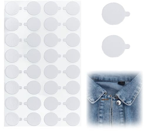 NICENEEDED 120 Dots Kragenstäbchen Für Hemden Kragenstäbchen Für Herren Hemdkragen Befestigungsflicken Selbstklebend Polokragen Feste Punkte