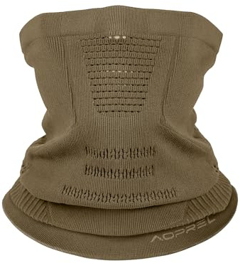 AOPREL Schlauchschal Herren 2 Stück/ 1 Stück Halbe Sturmhaube Halstuch Multifunktionstuch Winddicht Halswärmer Loop Schal Atmungsaktiv Neck Gaiter Gesichtsmaske für Winter Laufen Skifahren Radfahren
