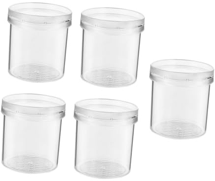 Milisten 5piezas Caja De Observación para Insectos con Lupa Transparente Contenedor Lupa Infantil Portátil para Exploración y Educativo