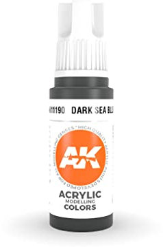 AK Acrylics 3Gen AK11190 Dark Sea Blue (17ml)