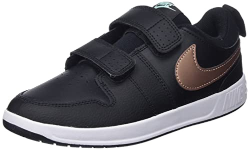 Nike Unisex Baby Pico 5 (TDV) Tennis Shoe, Black/Red Bronze-Mint Foam, 22 EU
