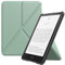 MoKo Coque pour New 7 Kindle Paperwhite (12th Generation-2024) and Kindle Colorsoft Signature Edition 2024, Coque Verticale en Origami avec Couverture Arrière Magnétique pour Ordinateur, Agave Vert
