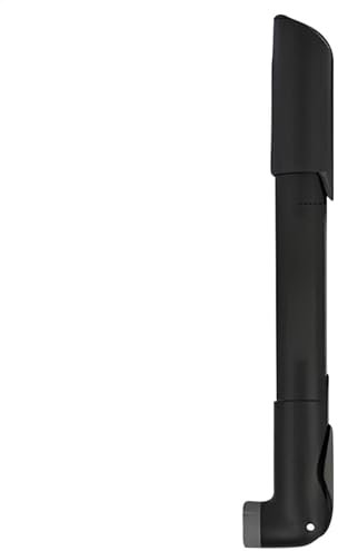 Gonfleur de pneus de vélo – Pompe à vélo avec manomètre | Pompe à vélo avec manomètre | Gonfleur de pneu portable en alliage d'aluminium pour vélo, voyage