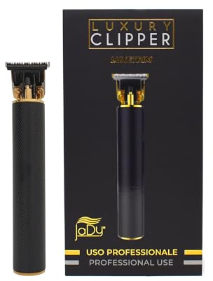 JaDy | Trimmer compacto para cabello y barba, acero inoxidable, inalámbrico USB-C | Cuchillas Zero Gap, motor potente y silencioso, 180 min autonomía | Precisión y acabado profesional