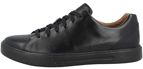 Clarks Herren Un Costa Lace Sneaker, Schwarz, 47 EU