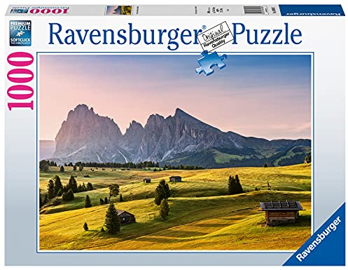 Ravensburger Seiser Alm Dolomites South Tirol Italy 1000 Piece Jigsaw Puzzles for Adults & Kids Age 14 Years Up [Amazon Exclusive]