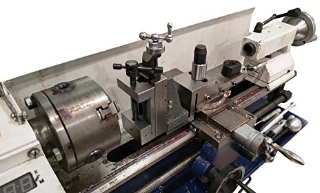 Mini glissière de fraisage verticale montée sur plaque d'angle de type Z – Ajustement direct pour mini machine de tour (sans pince et avec mini étau de 5,1 cm)