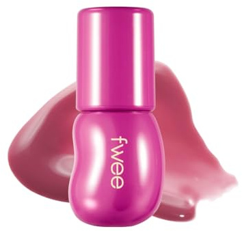 fwee 3D Voluming Gloss 70% (Rich) | Currant 70% l High Shine, Non-Sticky Lip Gloss for Makeup | Long-Lasting, Moisturizing Gel Formula | 30%, 70% Pigment Options | 5.3g