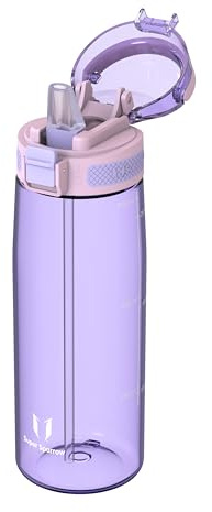 Super Sparrow Borraccia - 750ml - TouchSip Sportiva Bottiglia - Tritan Senza BPA, a Prova di Perdite - Borracce con Cannuccia Ideale per Scuola e Sport