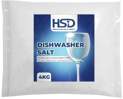Dishwasher Salt Box, 4kg, Prevents Limescale Build Up, Effective against Hard Water
