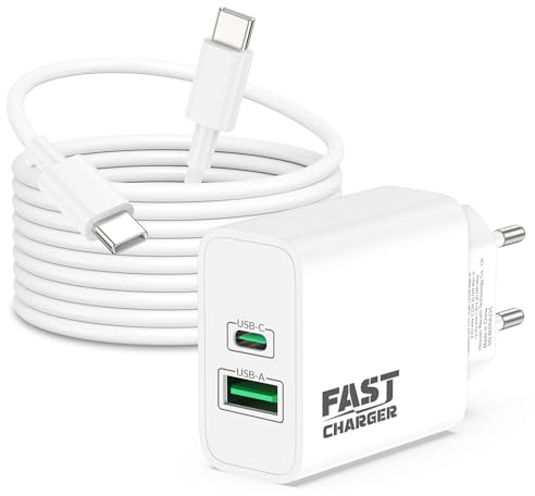 45W 2-Port USB C Ladegerät Ladekabel für Google Pixel 10 9 Pro XL 8 7 6 5