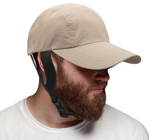 Surf hatt med hakrem, UPF50+ UV-skydd flytande surfhatt med hakremmar | solhatt för män och kvinnor, fiske