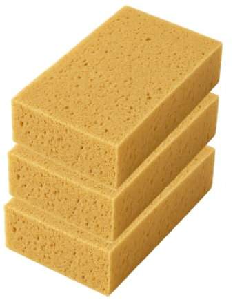 Spugna Lavaggio Auto N. 3 – 17×10×5,5 cm | Super Assorbente e Anti-Graffio | Morbida, Riutilizzabile, per Auto, Moto, Furgoni – Lemag srl